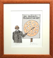 Jak právníci přicházejí na svět - Jiří Slíva - grafika